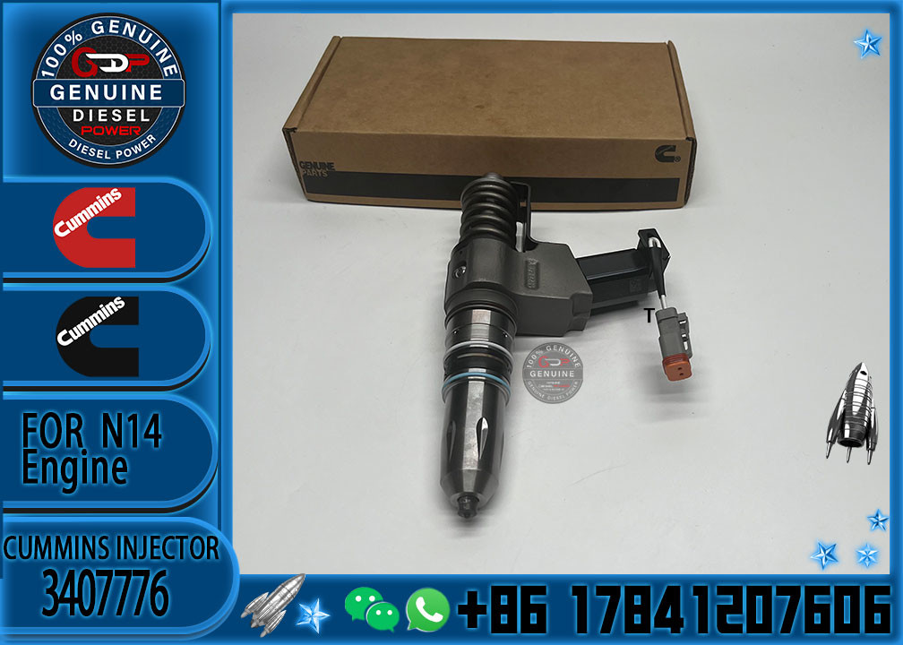 3407776 Fuel Injector 3411385 For CUMMINS N14 Diesel Engine Parts 3407776 3087558F