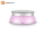 Acrylic Cosmetic Jar Flying Saucer Shape for Facial Cream Jar Packing