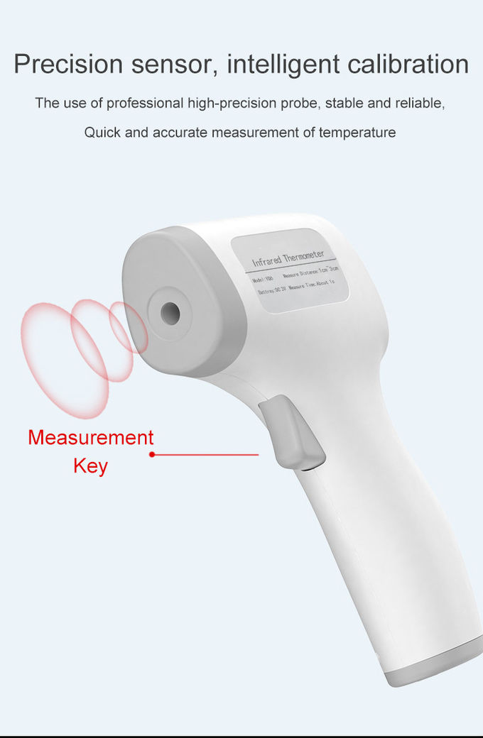3.0V ISO13485 Forehead Non Contact Temperature Gun