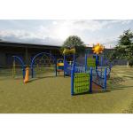 304 Stainless Steel HDPE Kids Playground Slide Commercial Use