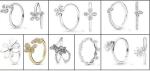 Zirconia 925 Sterling Silver Huggie Earrings set For Anniversary Engagement