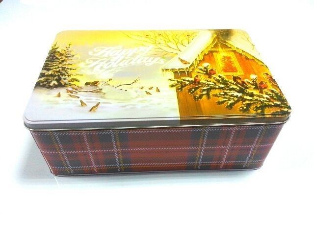 Big Shoes Metal Tins Christmas Holiday Tins Large Tin Box Wholesale Tin Cans