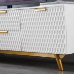 Customized Luxury TV Cabinet Stand Living Room Home Furniture 200*40*45cm