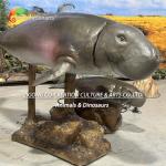 Animatronic Animals Simulation Dugong Animals For Aquarium Decoration