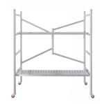 Powder Coated Q235 Steel Scaffolding H Frame For Buildings Construction