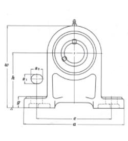 Quality Pillow blocks UCPH2 series UC210 wholesale