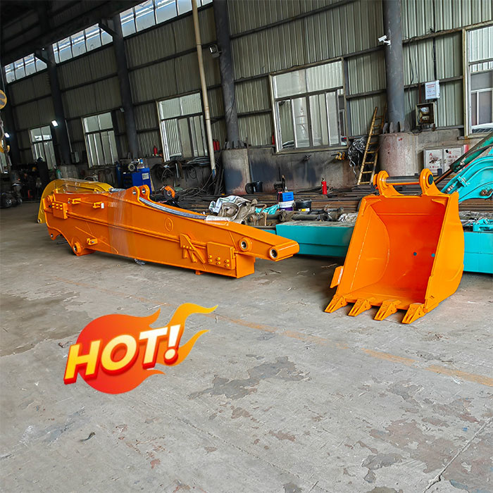 Double Limit Design Excavator Telescopic Boom Arm For Digging In Construction Work