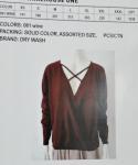 Ladies fashion sweatshirt