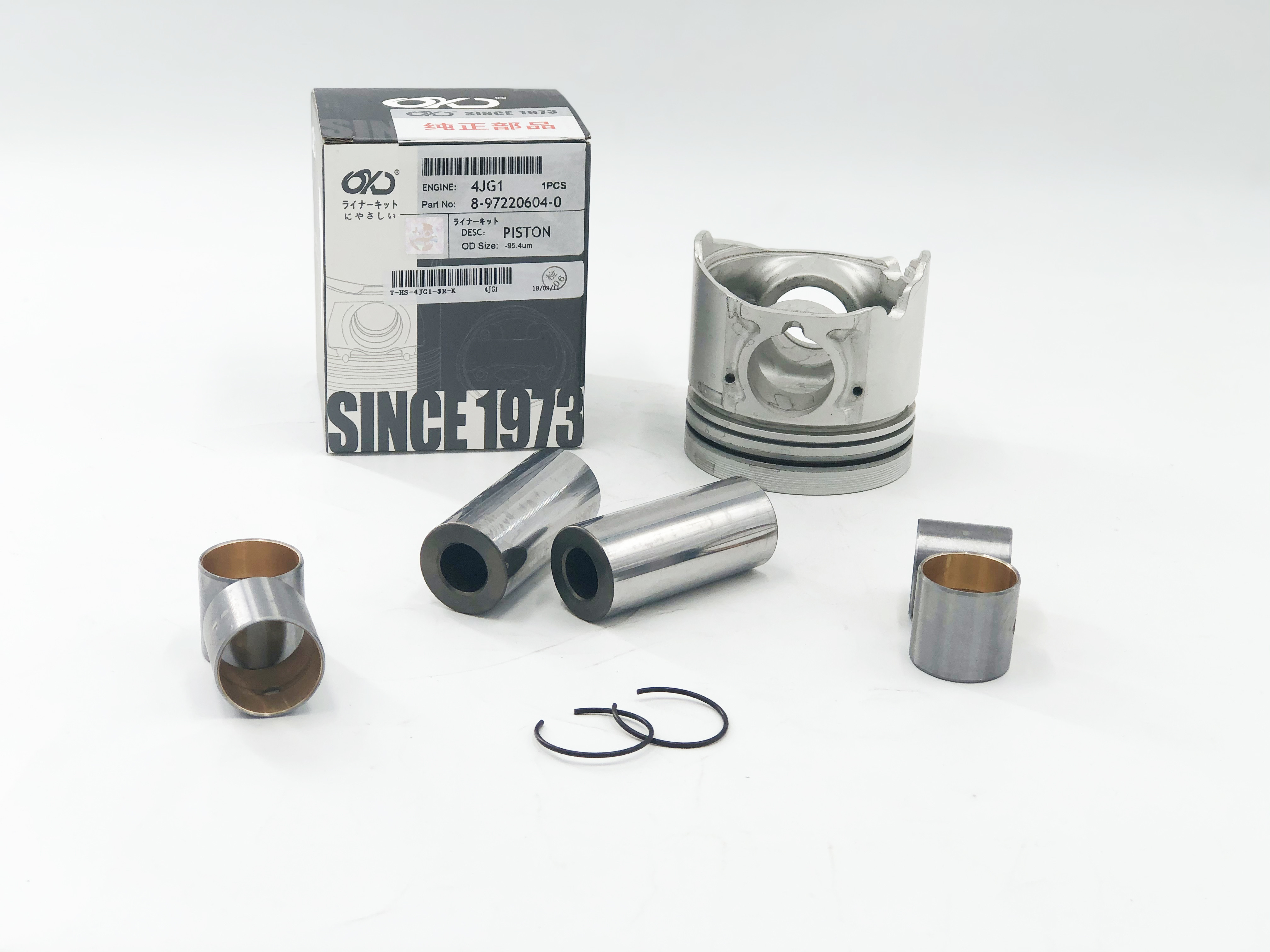 Liner Kit 4jg1 Isuzu Diesel Engine Parts Overhaul Kit Piston Ring Set