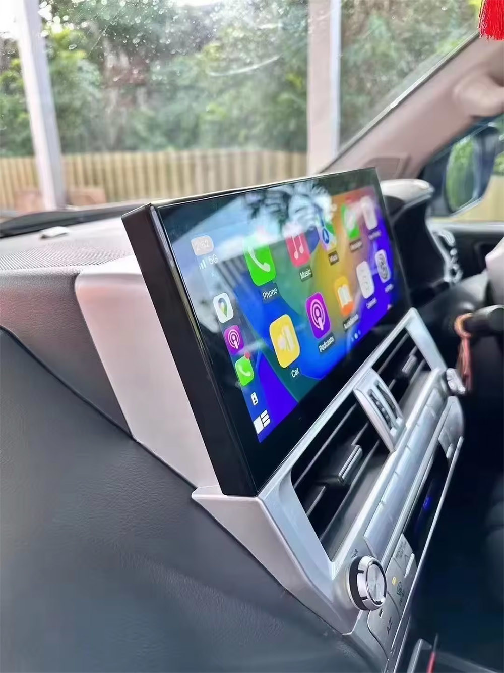 12.3Inch Carplay Android13 Car DVD Player For Toyota Land Cruiser Prado 2018-2022