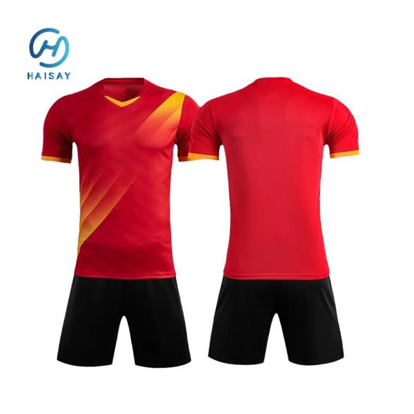 Professional Plain Soccer Jerseys Custom Logo Support for Serious Football