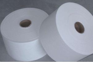 Quality 1mm - 10mm White PP Non Woven Fabric Roll Durable Environmental Friendly wholesale