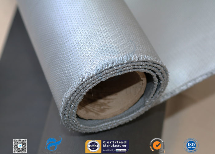 1*50m Silicone Coated Fiberglass Fabric 260℃ Resistant 510g 2 Sides