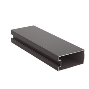 Quality Curved Aluminum Extrusion 6063 Curtain Wall Profiles Powder Coated wholesale