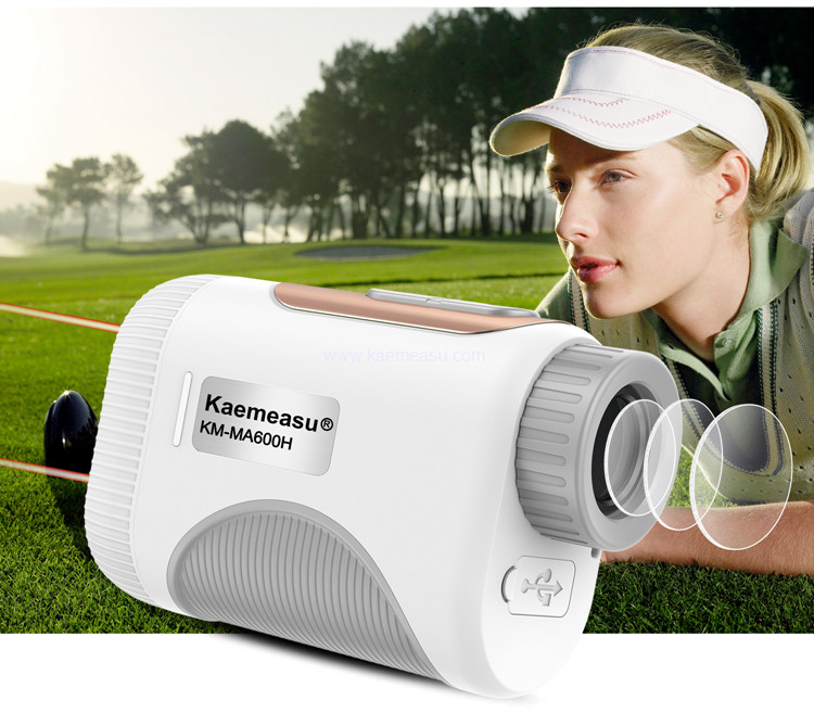 Kaemeasu Rechargeable Mini Laser Rangefinder With Magnetic Adsorption MA1200