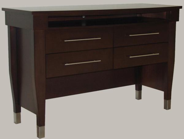 drawer dresser with TV panel /console/wooden hotel furniture,hospitality
