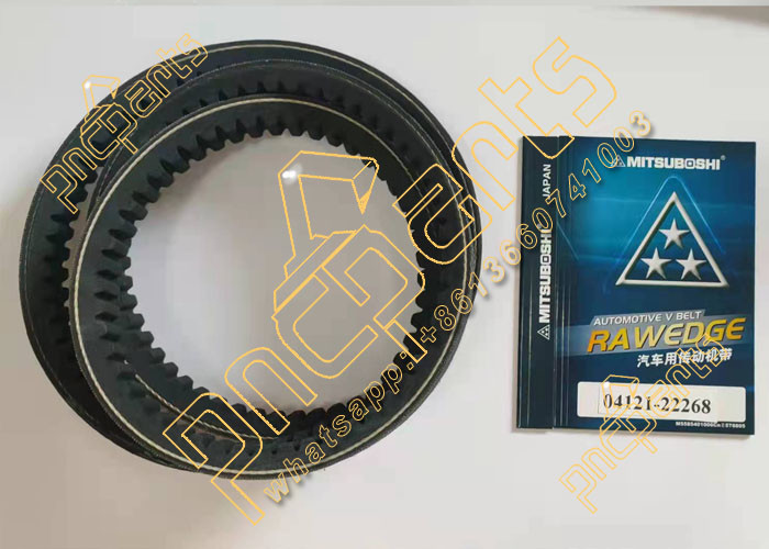 04121-22268 WA450-3 Cooling Fan V Belt Set WA470-3 S6D125 6D125
