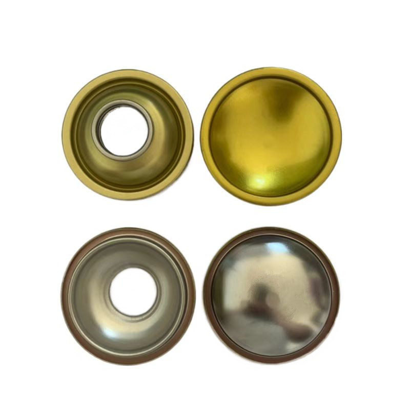 Manufacturer Aerosol Can Top and Bottom Aerosol Can Components Spray Can Cone and Dome