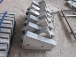 HRC52 Wet Ball Mill Alloy White Iron Mill Liners Aluminum Sand Castings