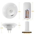 Electric 4.5Volt 96*60MM Remote Control Under Cabinet Light,