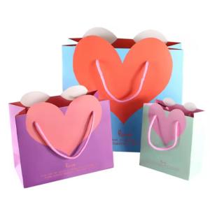 Quality Custom Design Black Luxury Clothing Shopping Tote Art Gift Paper Bags For Clothes wholesale