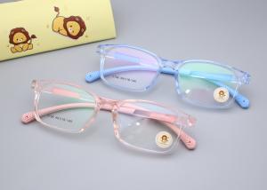 Quality Pink Sports Kids Wearing Eyeglasses TR And Silicone Frame Glasses LF 2156 wholesale