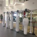 2.7M Height Commercial Heavy Bag Rack Freestanding Punch Bag