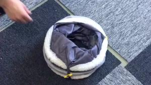 Quality Washable Collapsible 2 Holes Cat Play Tunnel wholesale