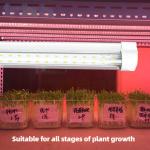 4ft hydroponic light 36w 18W T8 led grow light tube led indoor grow lights stand