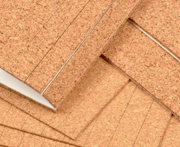 Factory Wholesale Square 25x25mm Cork Distance Protective Pads for Glass &