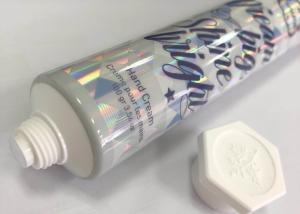Quality Hand Cream D35*159mm HAL Cosmetic Packaging Tube With Laser Effect wholesale
