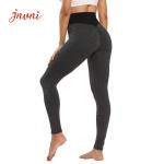 Honeycomb Textured Seamless Yoga Wear Anti Cellulite Tummy Control Leggings