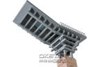 wood like street lamp outdoor fitness equipment