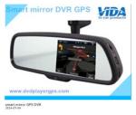 5 Inch Rear View Mirror GPS Navigation with DVR,Bluetooth,MP3,MP4