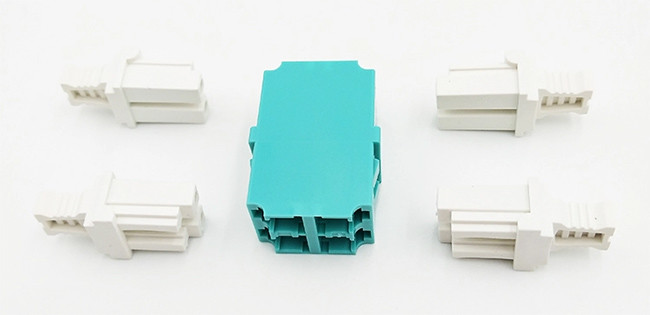 Fiber Optic Connector Adapters LC Duplex Quad 850nm 1310nm Wavelength
