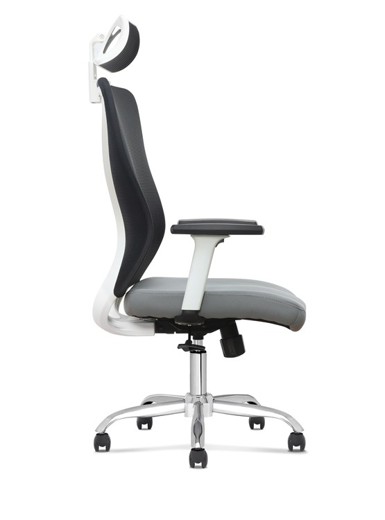 Executive Swivel Mesh Office Chair With Headrest 4h Cozy Adjustable 3d