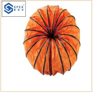 Quality High Temperature Canvas Steel Wire Expansion Hose Smoke Exhaust Fan Soft Air Pipe wholesale