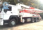 Building Construction Concrete Boom Pump Truck , Concrete Pump Truck 37m