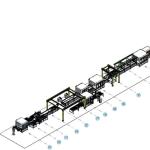 New energy lithium battery pack assembly line can be customized water cooling