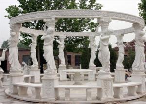 Quality Durable Decorative Landscaping Stone For Hand Carved Marble Gazebos wholesale