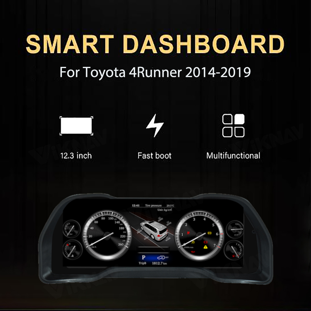 2014-2019 Toyota 4runner Instrument Cluster Digital Gauge Speedometer Dashboard Screen