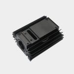 Heat Dissipation 6000 Series Aluminum Extruded Heat Sink Customizable and