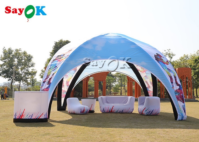 Inflatable Lawn Tent Trade Show Inflatable Advertising X Tent Carnival Canopy Inflatable Pop Up Canopy Tent