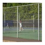 Garden Fencing PVC Black Coated Chain Link Fence Panel made of Low Carbon Steel