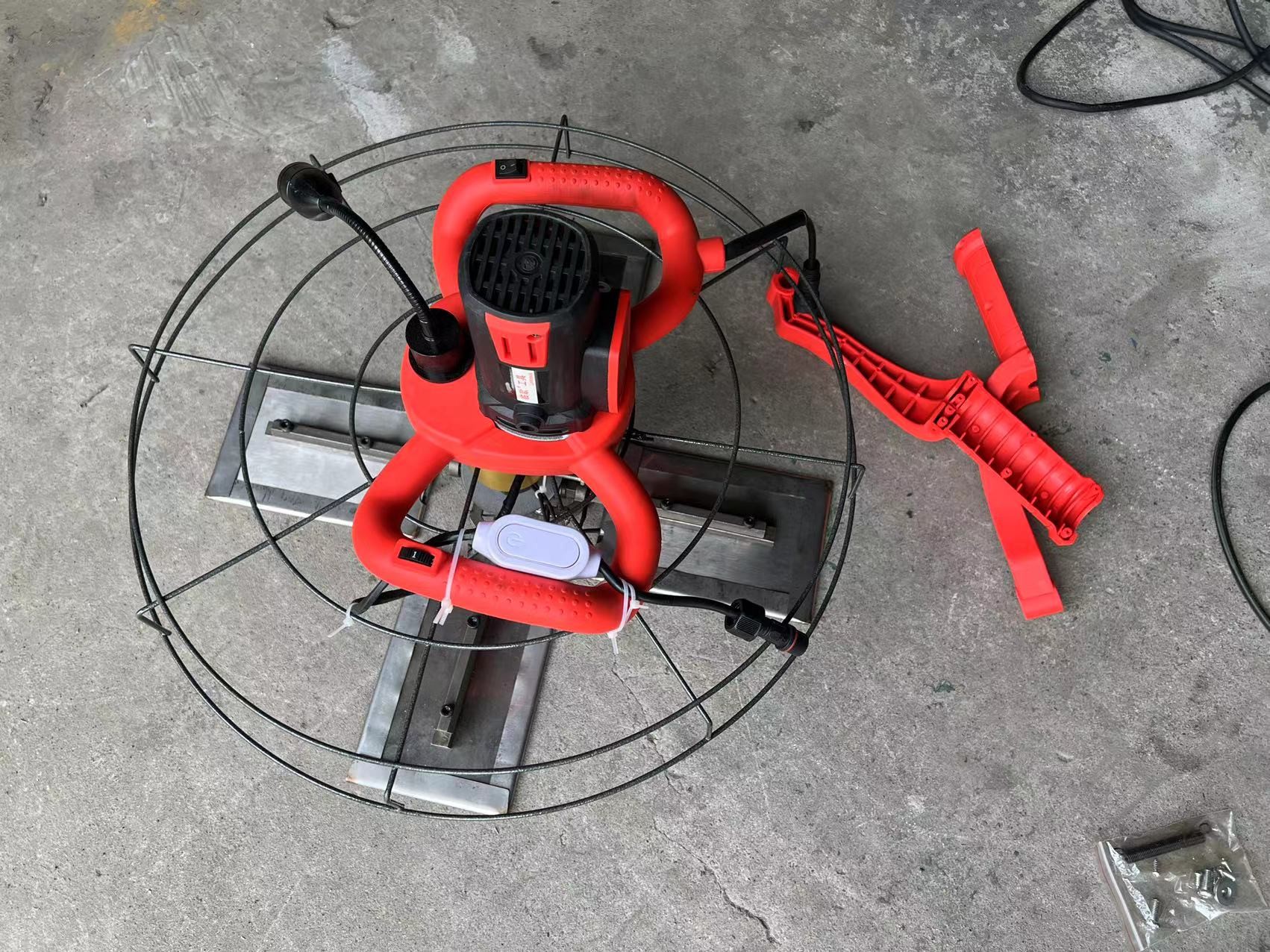 750r/Min Playground Paving Tool Hand Paver For EPDM Rubber Granules Floor Flat