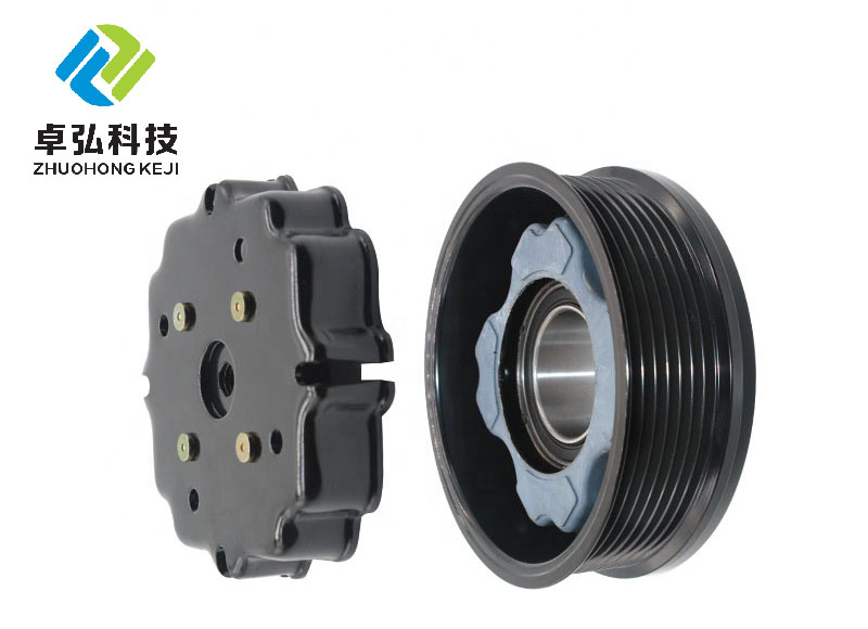 7SEU16C Auto AC Compressor Pulley Clutch Kit 7PK 115MM 12V For AUDI Q7 OE NO. 7SEU16C
