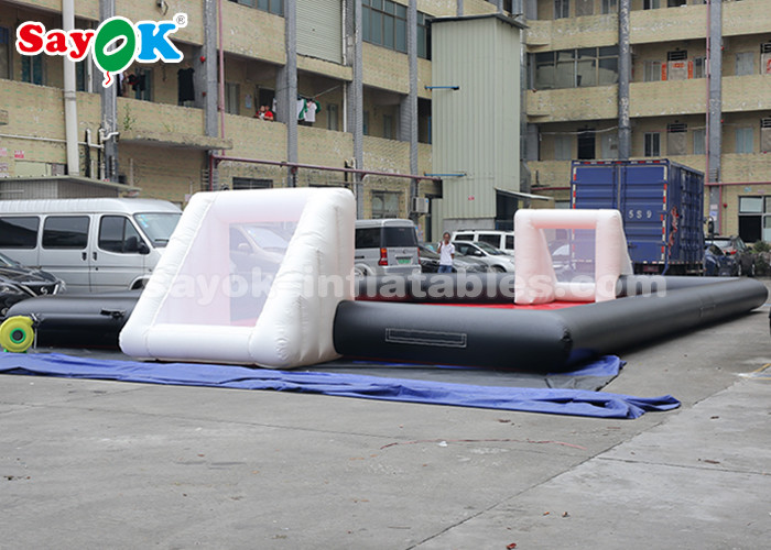 giant inflatable football 15*8m PVC Tarpaulin Inflatable Sports Games Inflatable Football Field