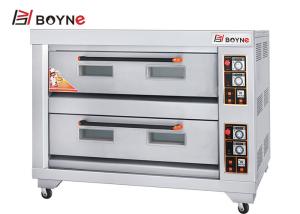 Quality Kitchen Double Layer Six Trays Gas Baking Oven Stainless Steel wholesale