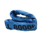8T Polyester Round Sling , 1.7 Meter Endless Blue Round Sling