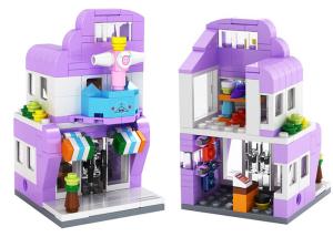 Quality Educational Children's Play Toys Interlocking City Scene Building Blocks 144 Pcs wholesale